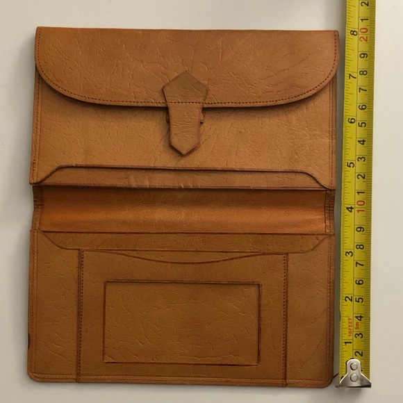 VINTAGE SOFT CALF LEATHER BILLFOLD/WALLET MADE IN ENGLAND - Picture 13 of 16